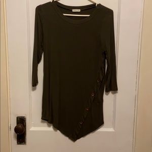 Boutique asymmetrical top